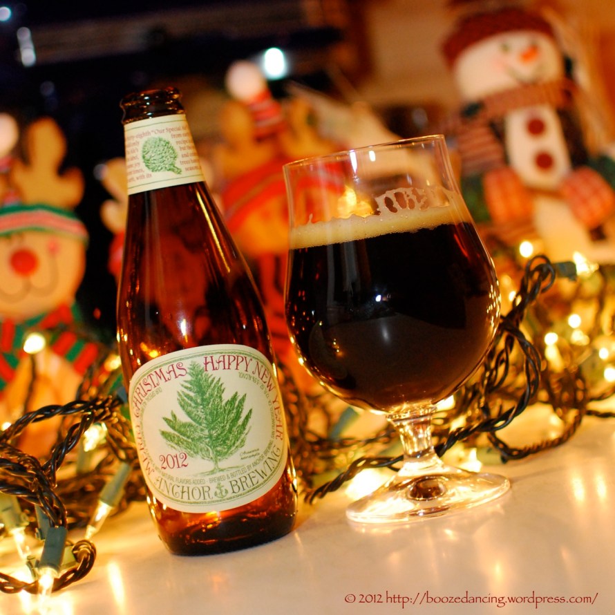 Anchor Brewing's Our Special Ale 2012. 