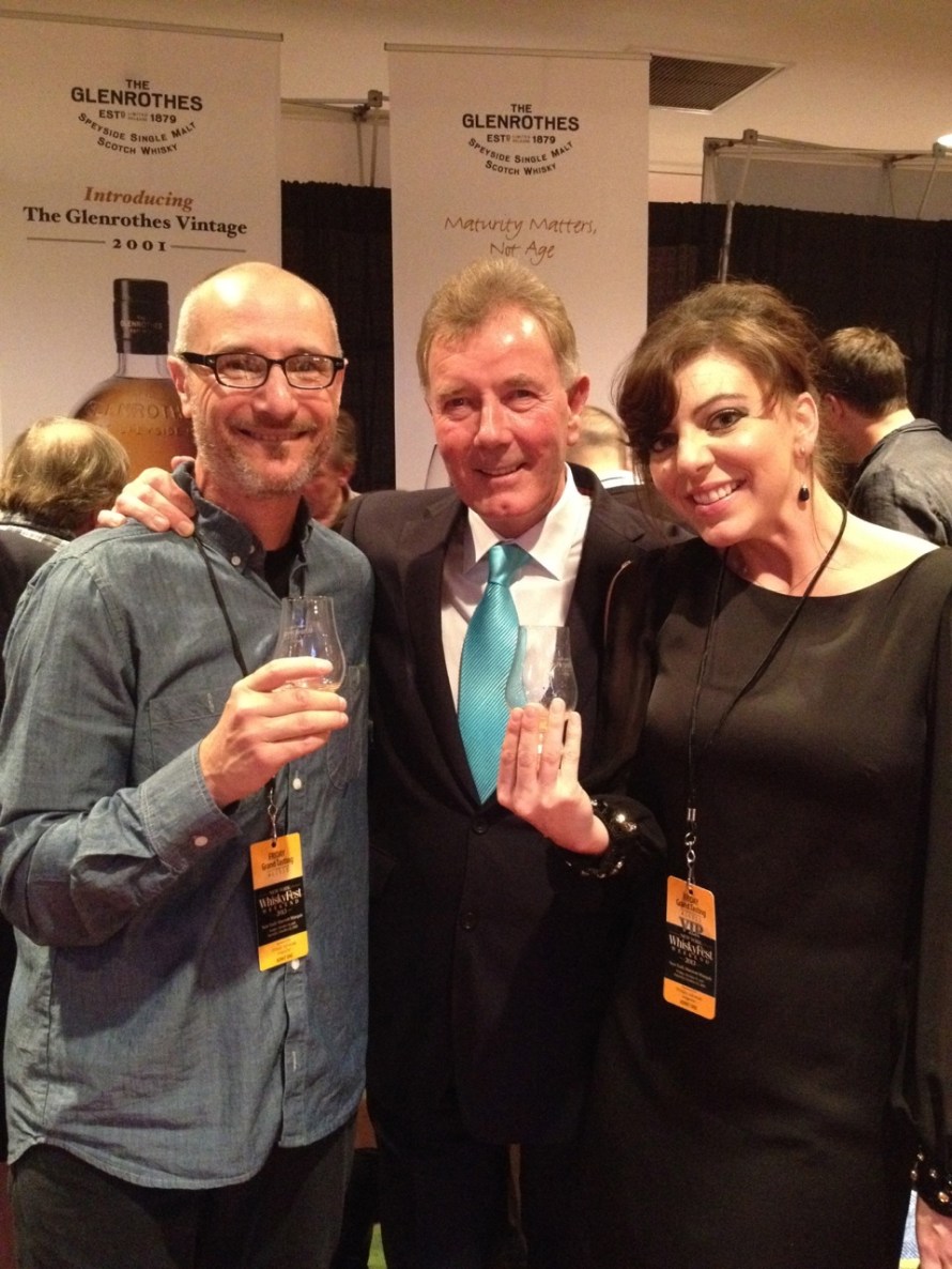 Aaron M Krouse and Jim McEwan of Bruichladdich