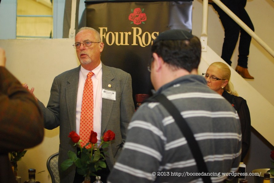 Jim Rutledge Four Roses Jim Rutledge of Four Roses – It's just the booze dancing…