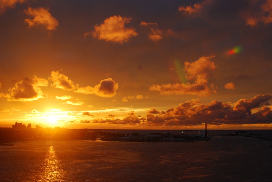 Sunset in Nassau