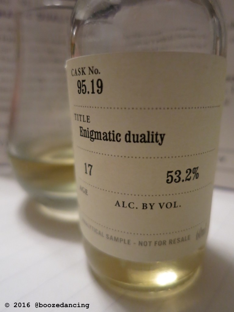 SMWS Cask No. 95.19