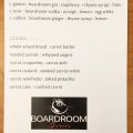 Boardroom Spirits C Event at Aldine – The Menu