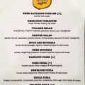 Urban Village Brewing Co Menu